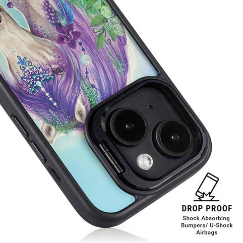 Fantasty Horse by Sheena Pike iPhone 14 Kickstand Case